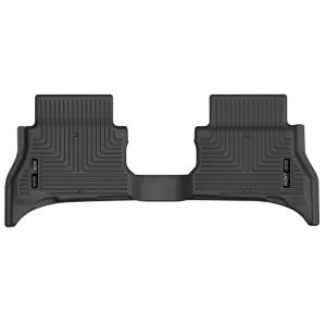 Jeep Wrangler Floor Liner - Rear - Husky Liners - WeatherBeater 2nd Seat - Black - `21-`24